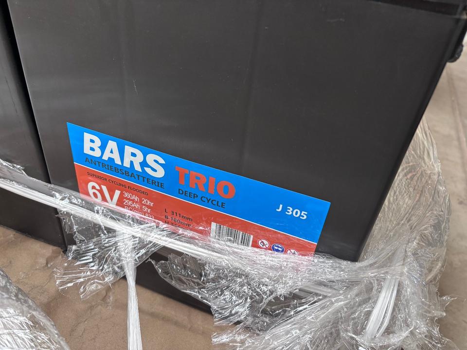 Traktionsbatterie / Antriebsbatterie 6V 360AH für Arbeitsbühne, etc.