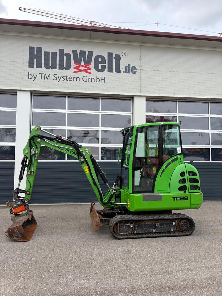 Schaeff TC29 BJ 2018 2920g Minibagger mit Powertilt Bagger Terex N455