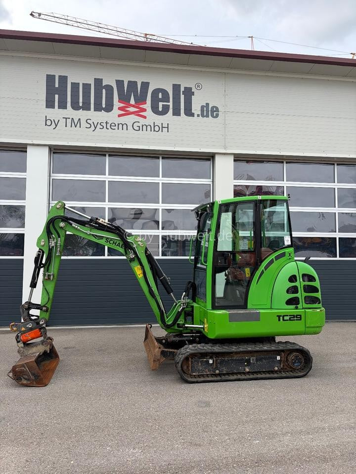 Schaeff TC29 BJ 2018 2920g Minibagger mit Powertilt Bagger Terex N455