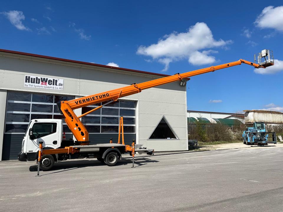 Ruthmann TBR 220 LKW Arbeitsbühne 22m Hubarbeitsbühne auf Nissan Cabstar
