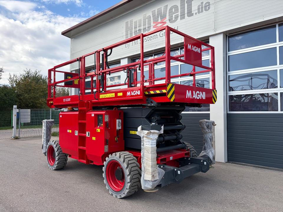 Magni ES1523RT 15m Elektro 4x4 Scherenarbeitsbühne, Hebebühne, N491