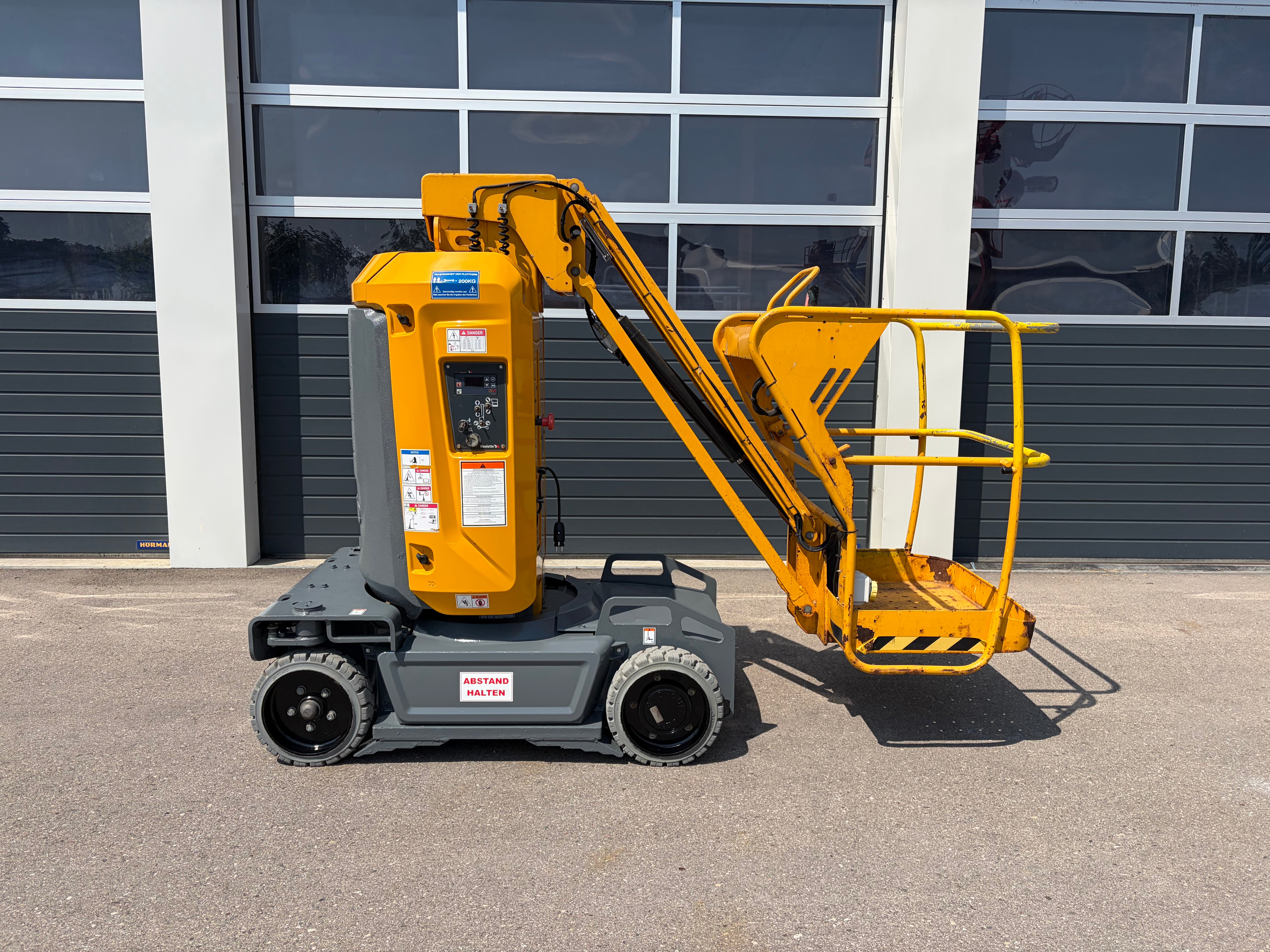 Haulotte Star 10 AC - 10m Elektro Mast-Arbeitsbühne, Hubsteiger Hebebühne, N52