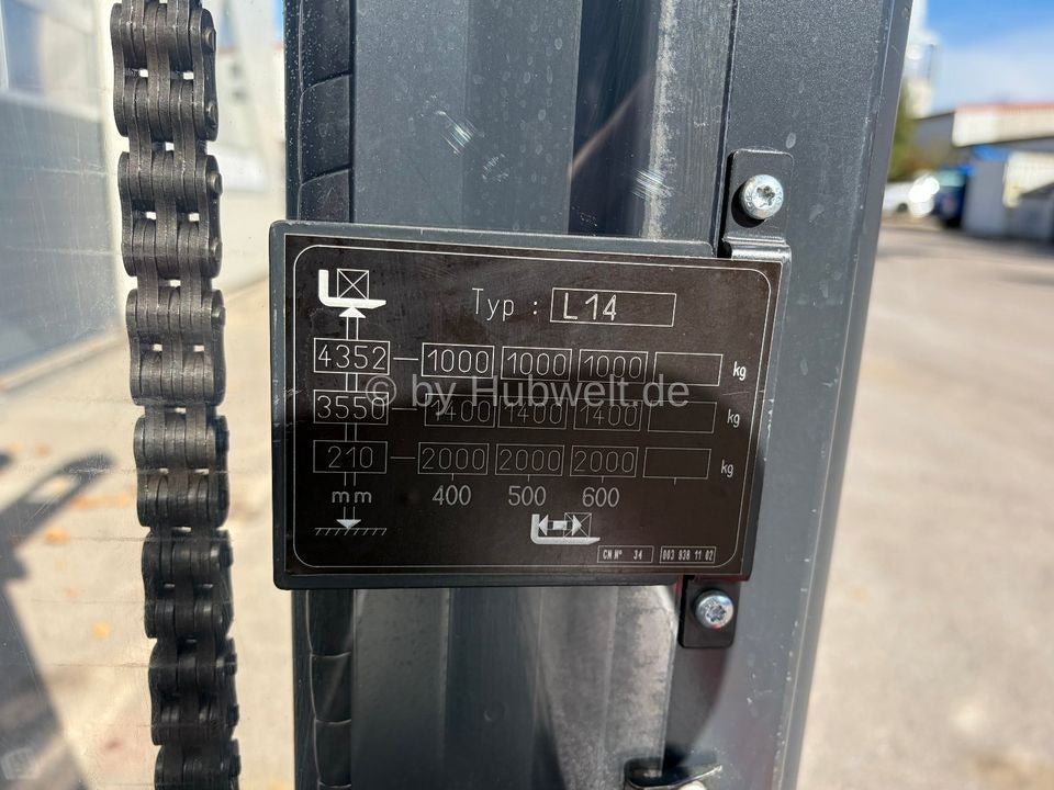 Linde L14 Hochhubwagen