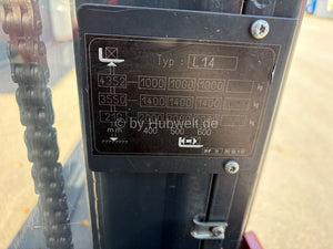 Linde L14 Hochhubwagen