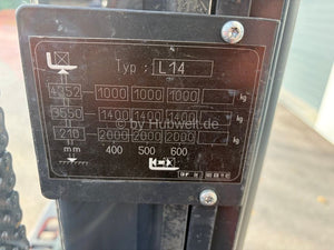 Linde L14 Hochhubwagen