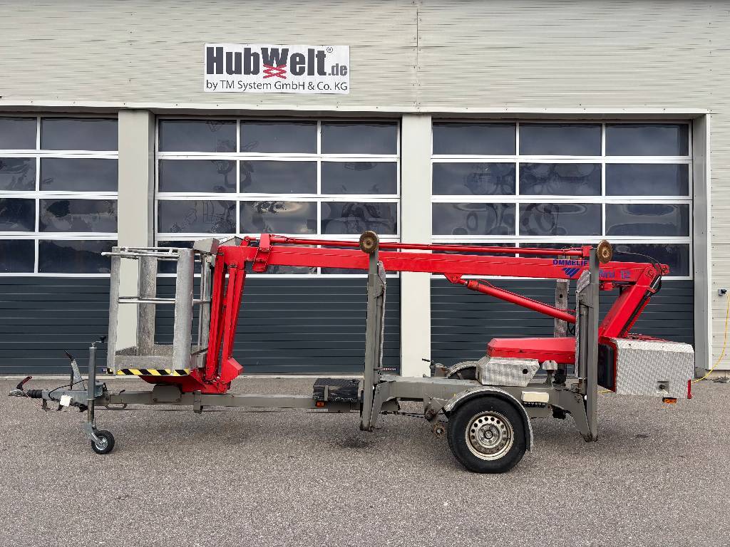 Omme Mini 12EZ – 11,90m Anhängerarbeitsbühne