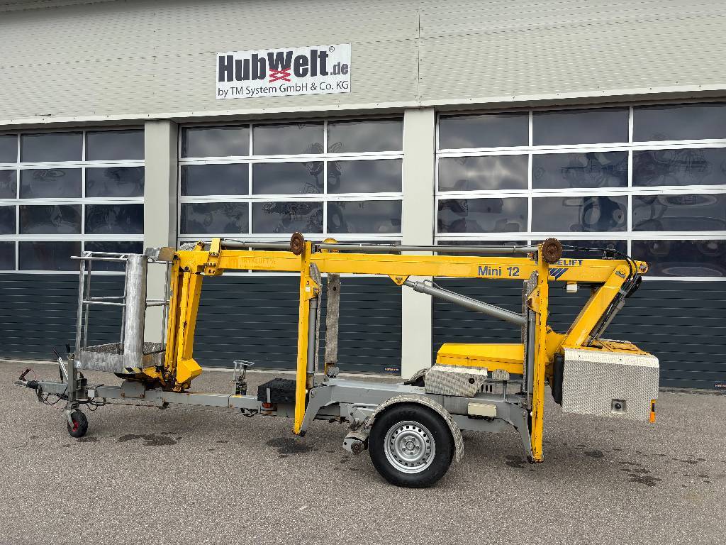 Ommelift Mini 12EBJ – 11,9m Anhängerarbeitsbühne