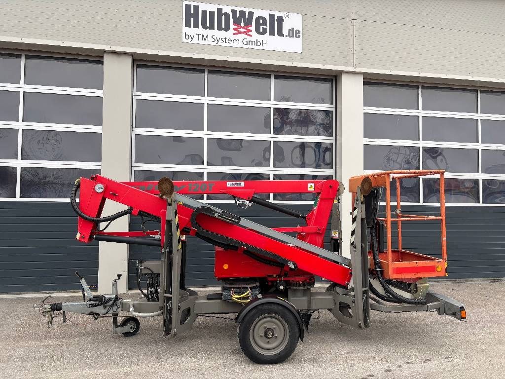 Niftylift 120TE – 12,20m Anhänger-Arbeitsbühne