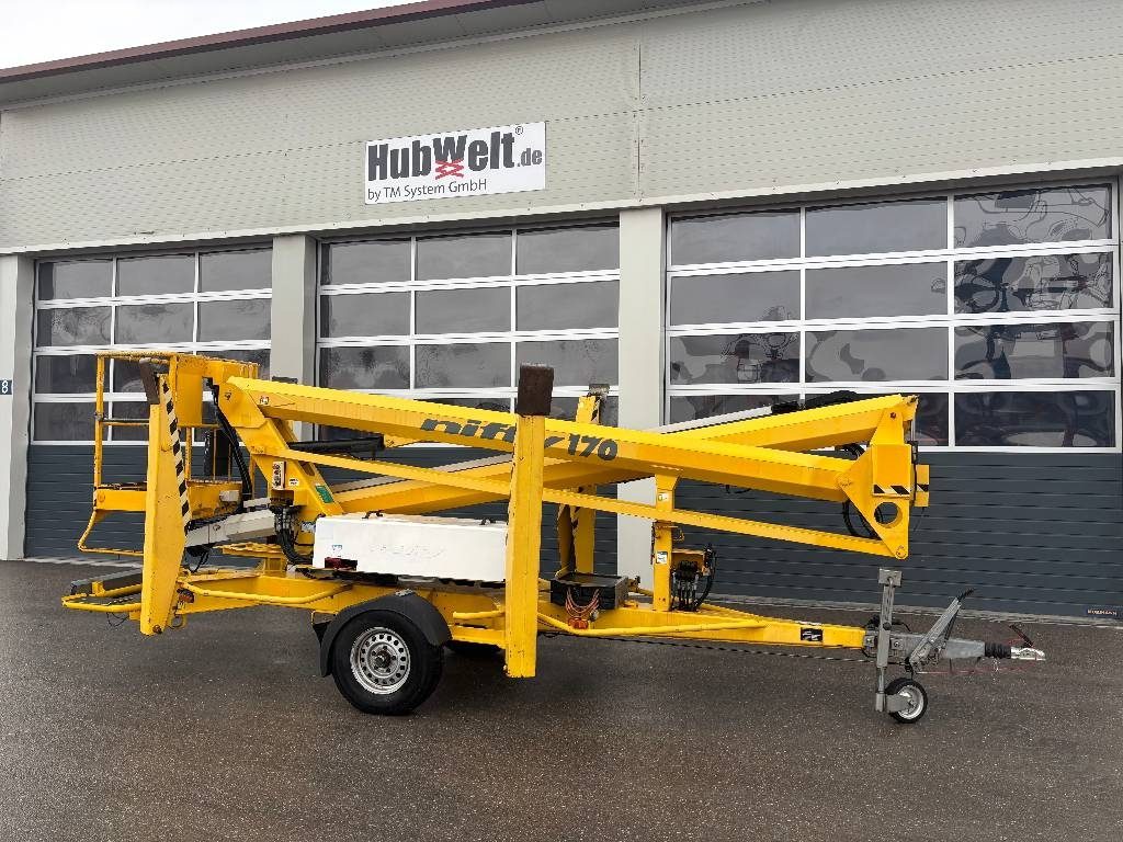 Niftylift 170 HE – 17,1m Anhänger-Arbeitsbühne